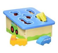 goki 58668 Espèce Boîte "Véhicules" Jeu d'encastrement G