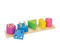 goki 58927 Jeu de tri des couleurs et des formes, multicolore (1 set)