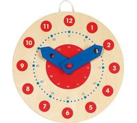 goki 58980 Horloge éducative, multicolore