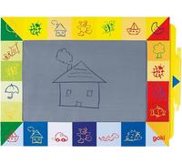 goki 58999 Ardoise magique, 27 x 19 cm, carton, multicolore
