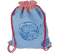 Goki 60769 Sac - Peggy Diggledey, Bleu/Rouge