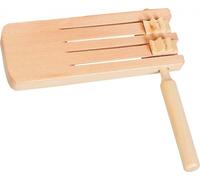 goki 61891 Double cliquet, 15,5 x 3 x 16 cm, naturel