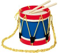 goki 61929 Tambour, bleu/rouge/jaune