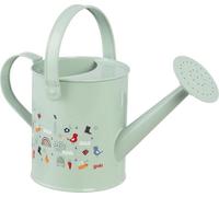 goki 63865 - Arrosoir Printemps en métal pour Enfants - Outil de Jardin coloré pour Petits jardiniers - Motifs Mignons - Jouet de Jardin Robuste et Durable - 30 x 12 x 22 cm - À partir de 3 Ans