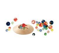 goki 63947 Jeu de billes avec 31 billes, multicolore