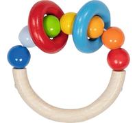 goki 65283 - Hochet Semi-Circulaire avec Boules et 2 Anneaux