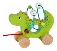 goki Animal à tirer avec boucle de motricité Dragon