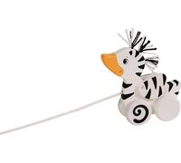 goki Animal à tirer Canard zèbre