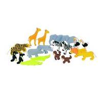 Goki Animaux africains Set 20 Pieces Multicolore G