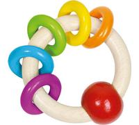 GOKI Anneau de dentition - 5 anneaux arc-en-ciel