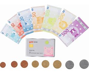 GOKI - Argent factice Animaux, y Compris la Carte bancaire Sets d'accessoires, Multicolore (51497)