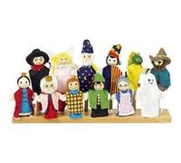 Goki Assortiment de marionnettes à doigt 2 G