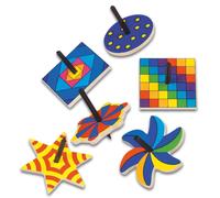 Goki- Assortiment de toupies Multicolores I, 62994