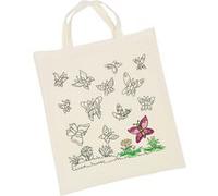 Goki Sac de peinture SELF avec papillons 38x42 cm Lichtbruin G