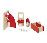 Goki Basic - 51717 - Mobilier de Poupée - Meuble de Poupée - Salle de Bains