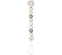 Goki Brand Pacifiers. Chupete Estrella Chain Model, Gray