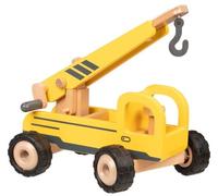 Goki grue en bois 28 cm jaune Jaune G