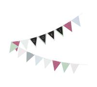Goki Chaîne de fanions à personnaliser 63pcs. Décoration d'anniversaire 60711 NOUVEAU