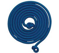 GOKI Corde à sauter tressée 2,5 m Bleu/Noir G
