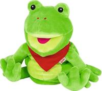 Goki Marionnette en peluche Frilo – grenouille verte – G
