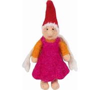 goki Evolution 51456 Thilda Nain en Feutrine - Jouet Fantaisie pour Enfants - Favorise la motricité Fine et la Perception Tactile - Fabriqué à la Main au Népal à partir de 3 Ans