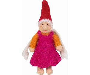 goki Evolution 51456 Thilda Nain en Feutrine - Jouet Fantaisie pour Enfants - Favorise la motricité Fine et la Perception Tactile - Fabriqué à la Main au Népal à partir de 3 Ans