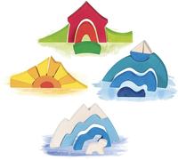 goki evolution Puzzle de paysage Petit ours polaire