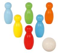 Goki Fast Bowling 56817 Jeu de Bowling Traditionnel Multicolore
