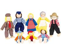 GoKi Flexible Puppets Farmer Family II