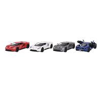 Goki - Ford GT (2017), métal, 1:38, L = 12,5 cm, Voitures et Autres véhicules, Multicolore (12256)