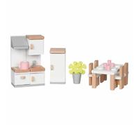 Goki - Furniture for dolls Style, Kitchen Houses Accessories, Multicolor (51493)