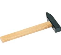 goki GK324 Petit marteau en bois pour enfants, 19 cm, idéal pour la caisse à outils ou les jeux de frappe/clouage, naturel/noir