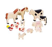 goki GK370 Animaux de ferme, multicolore, 12 pièces (1 set)
