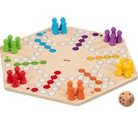 Goki - Goki Houten Ludo Spel 6 Spelers NEUF