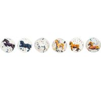 GOKI Gollnest & Kiesel Flummy avec inclusion de chevaux en 3D