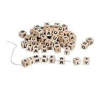 Goki - HD270 - Assortiment de 300 Cubes-Lettres à Enfiler