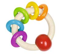 Goki Hochets de marque Rainbow Model Iris 5 anneaux