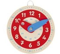 Goki Horloge pour apprendre à lire l'heure 58485 10 cm Mélange
