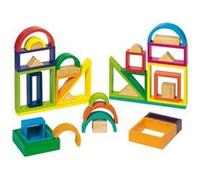 Goki - Jeu de construction Arc-en-ciel 38 pièces G