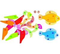 GOKI Jeu de puzzle avec cubes Merry Flounder