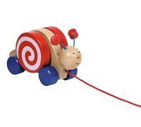 Jouet Goki Escargot à trainer Wanjah - Jouets en bois