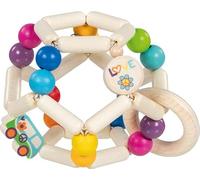 goki Jouet de motricité élastique en bois pour bébé - Diamètre : 8 cm - Fabriqué en Allemagne - 65361