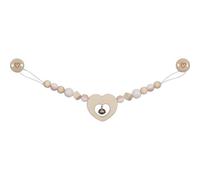 Heimess Pram chain heart with clips