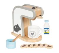 Goki Jouet Machine à café expresso en bois Blanc TU