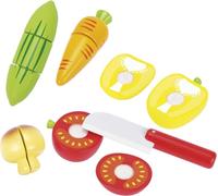 goki Légumes avec velcro bois 12T 12cm