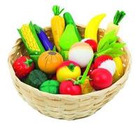 Goki Légumes ET Fruits Basket 21cm Multicolore G