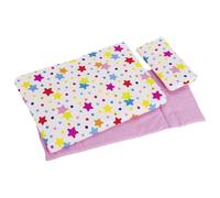 Goki étoiles poupées couette couette + oreiller Blanc G