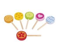 Goki magasin où un ensemble de 6 bonbons en bois Multicolore G