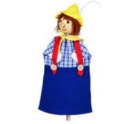 Goki Marionnette 30cm Seppel Bleu G