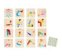 Goki- Mémo Exercices de Gymnastique Jeux d adresse 56647 Multicolore